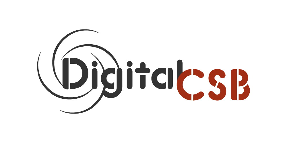 Logotipo de digital csb. Empresa dedicada a creación de web en castilla la mancha